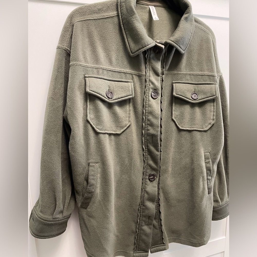 Zenana Outfitters Sage Green Jacket
